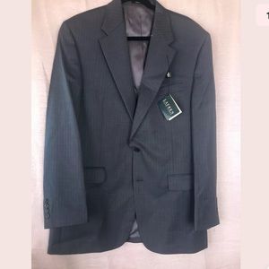 Ralph Lauren 100% wool blazer 42 L 36W gray jacket